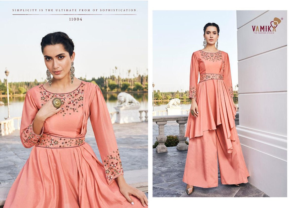 Arihant Fashion Vamika Chinon 11001-11006 Series 4