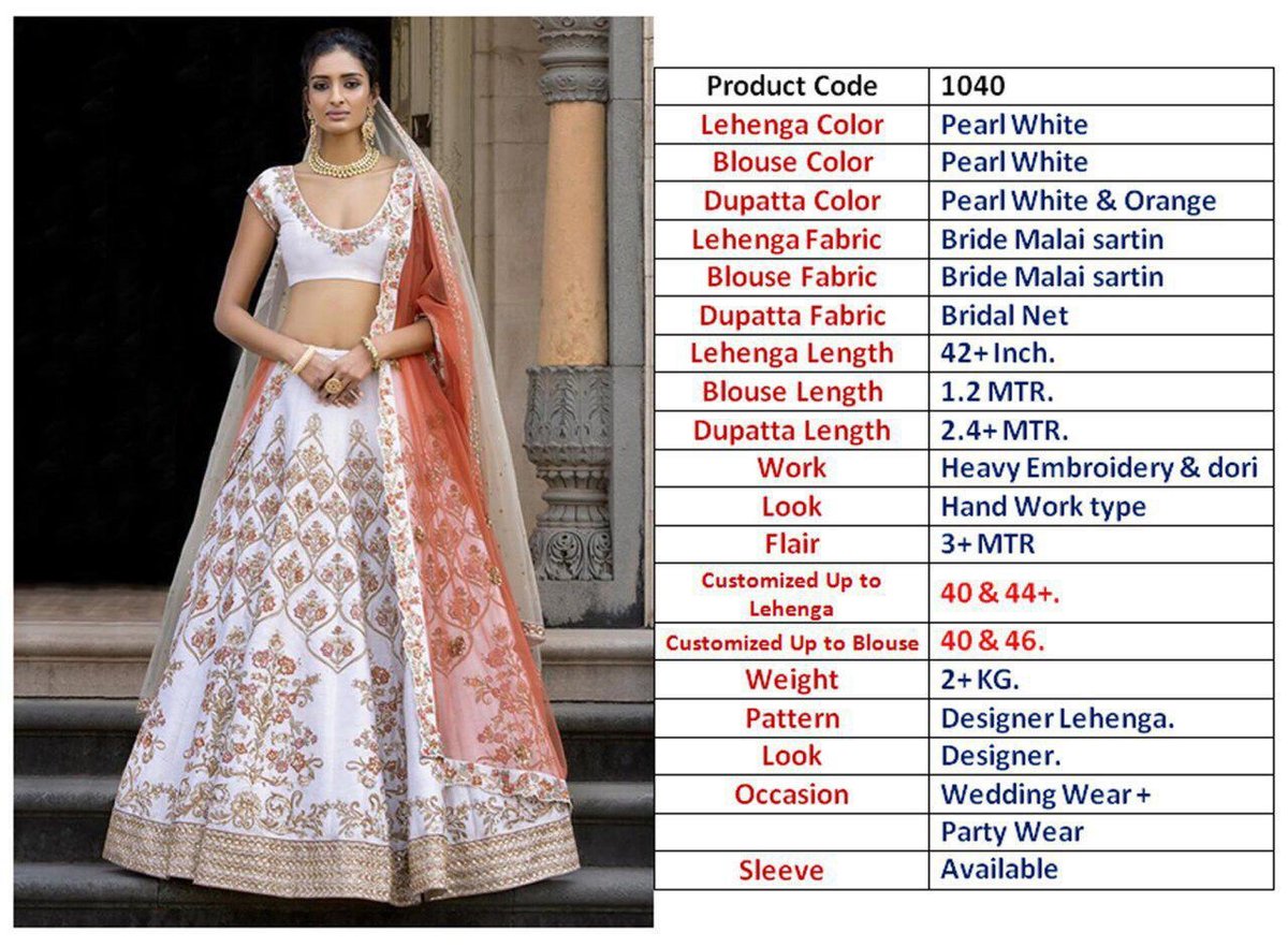 Bollywood Designer Bridal Lehenga Choli AE-1040 to 1049 Series 1