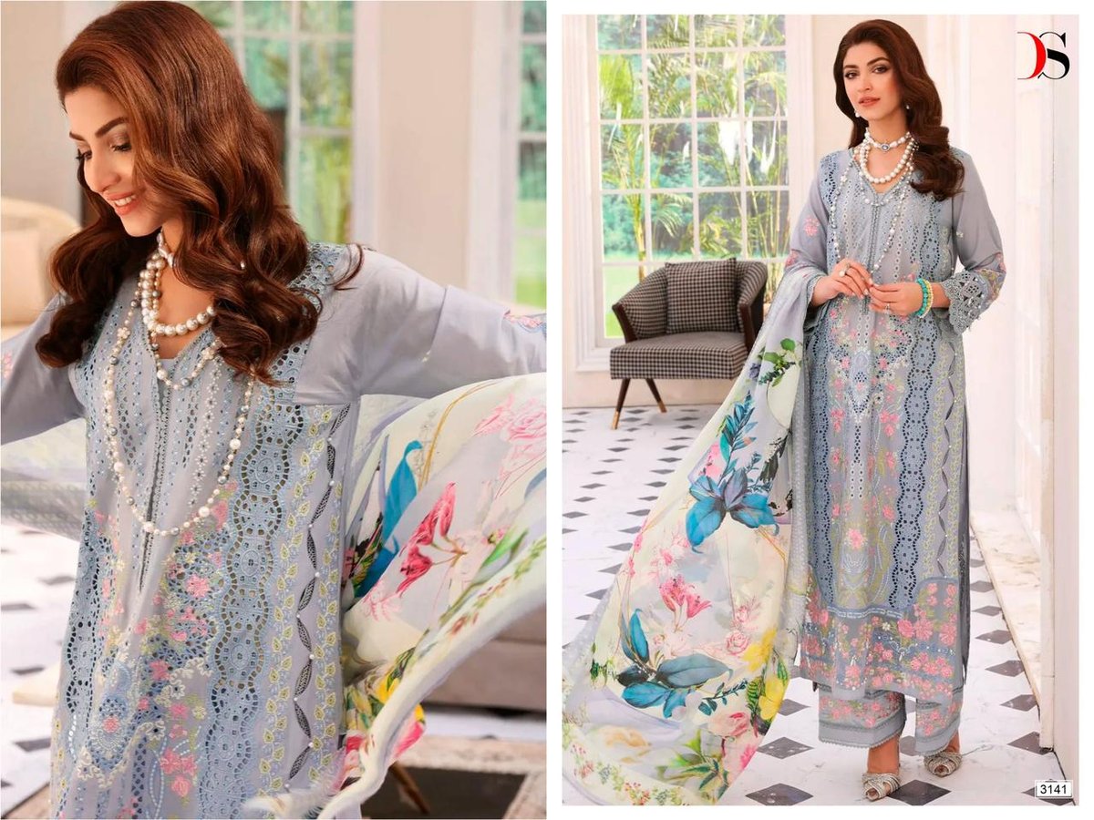 Deepsy Suit Elaf Chikankari -23 3141-3146 Series 1