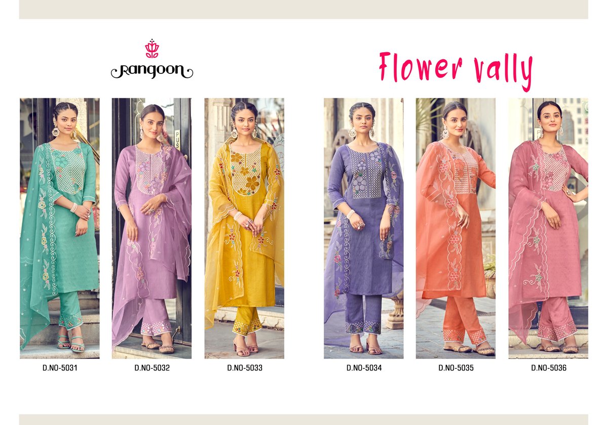 RANGOON FLOWER VALLY 5031 TO 5036 7