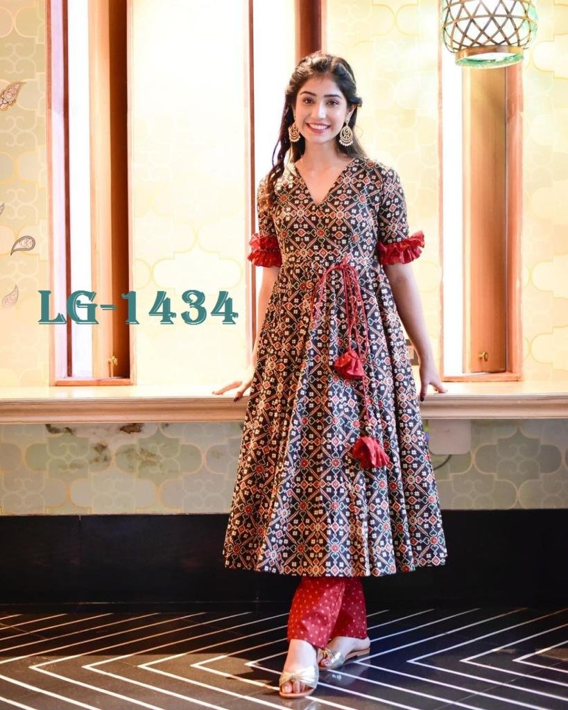 Bollywood Designer Gown LG-1434 Design 1