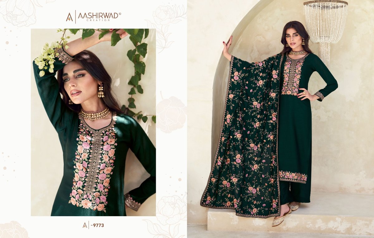 Aashirwad Creation Verona 9770-9773 Series 4