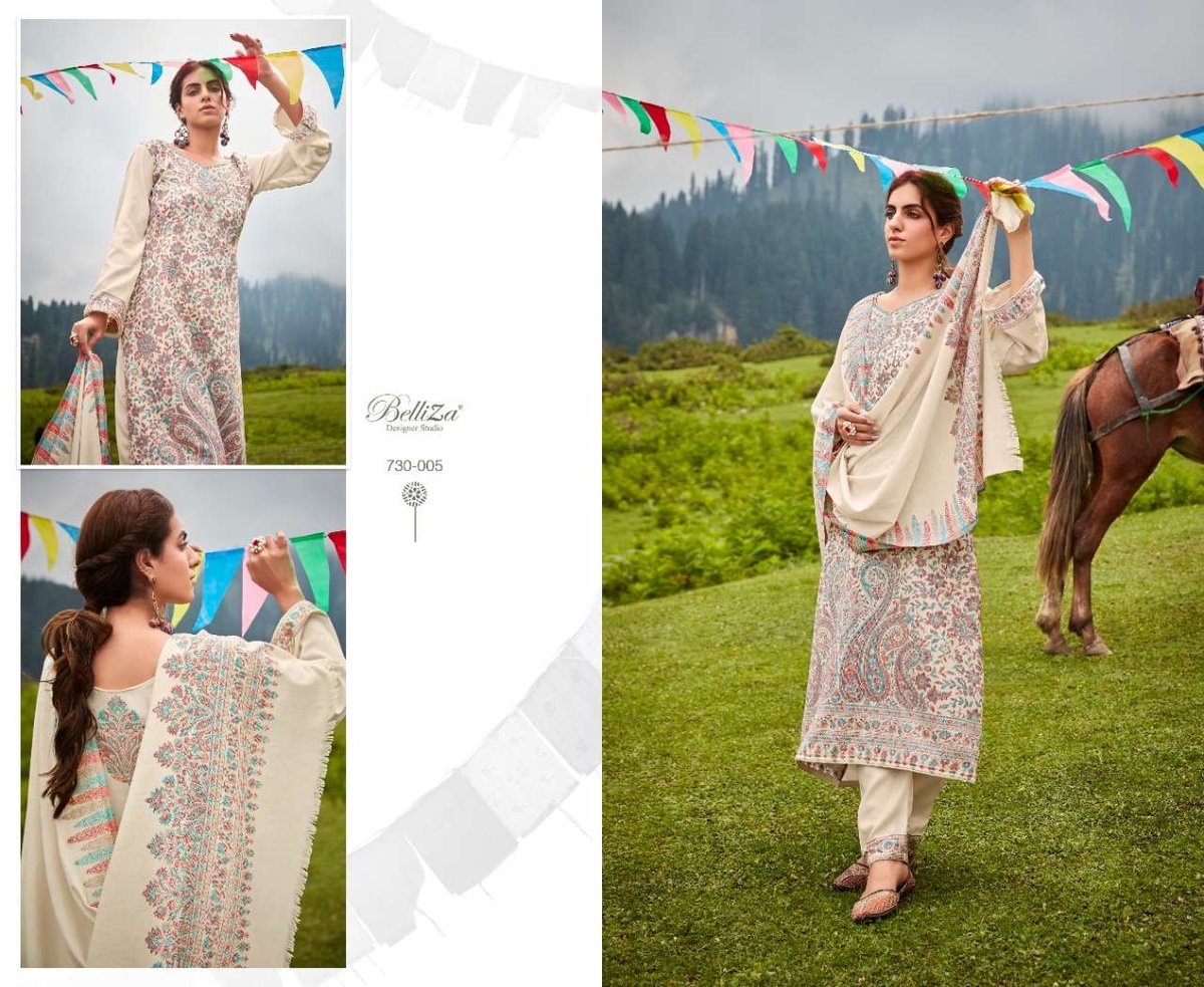 Belliza Designer Nazma 730-001 to 730-008 Series 5