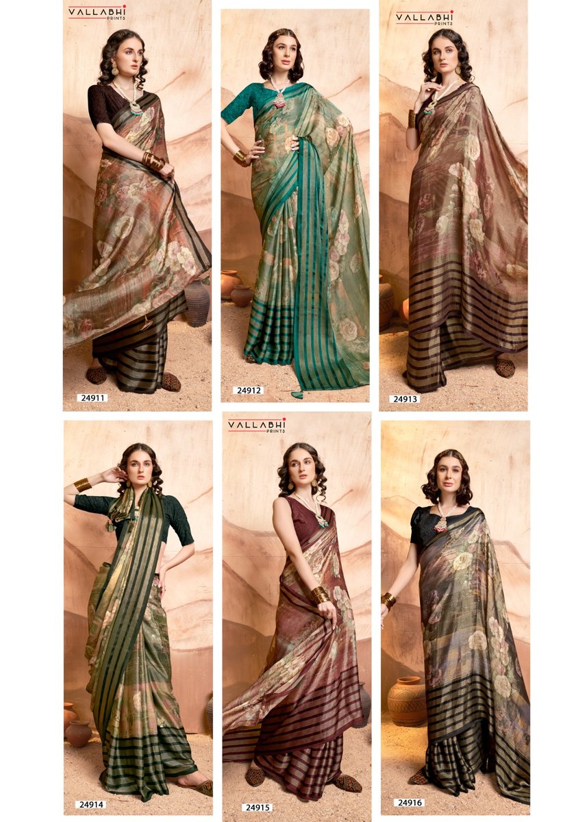 VALLABHI PRINTS VAAMSI-06 24911 TO 24916 7