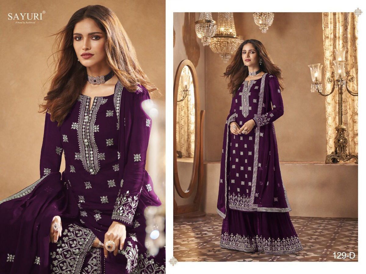 Aashirwad Creation Sayuri Inara 129 Premium Colors 7