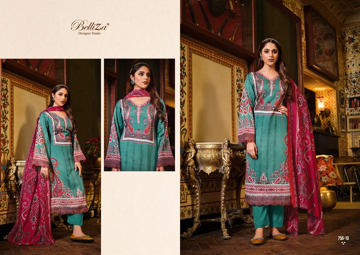 Belliza Designer Haafiza 756-001 to 756-010 Series 10