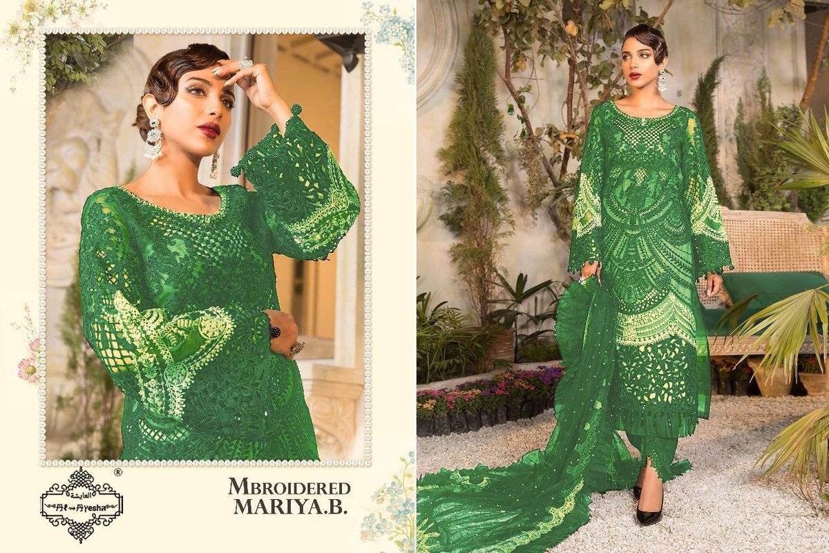 AL Ayesha Embroidered Mariya B 690 Colors 3