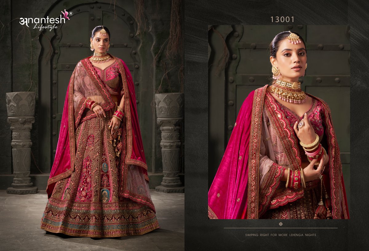 ANANTESH WEDDING BRIDE VOL-01 13001-13003 1