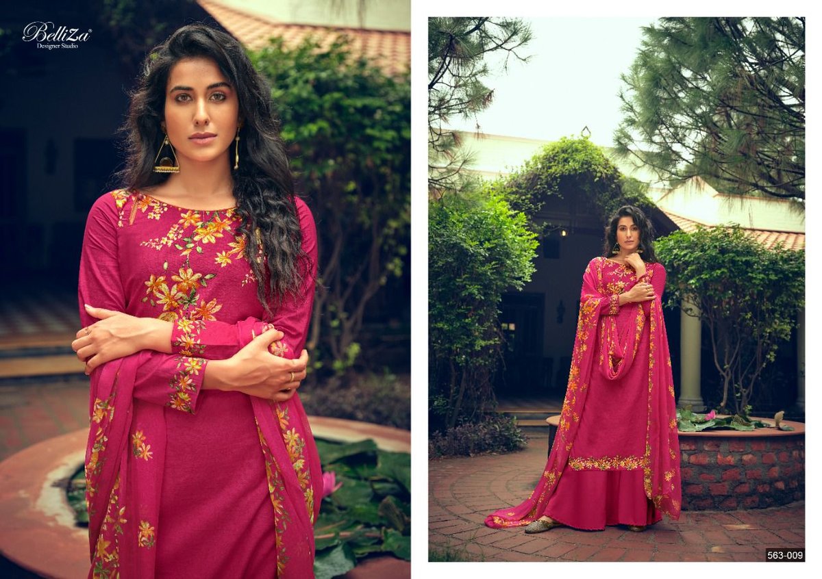Belliza Designer Nimisha 563-001 to 563-010 Series 9