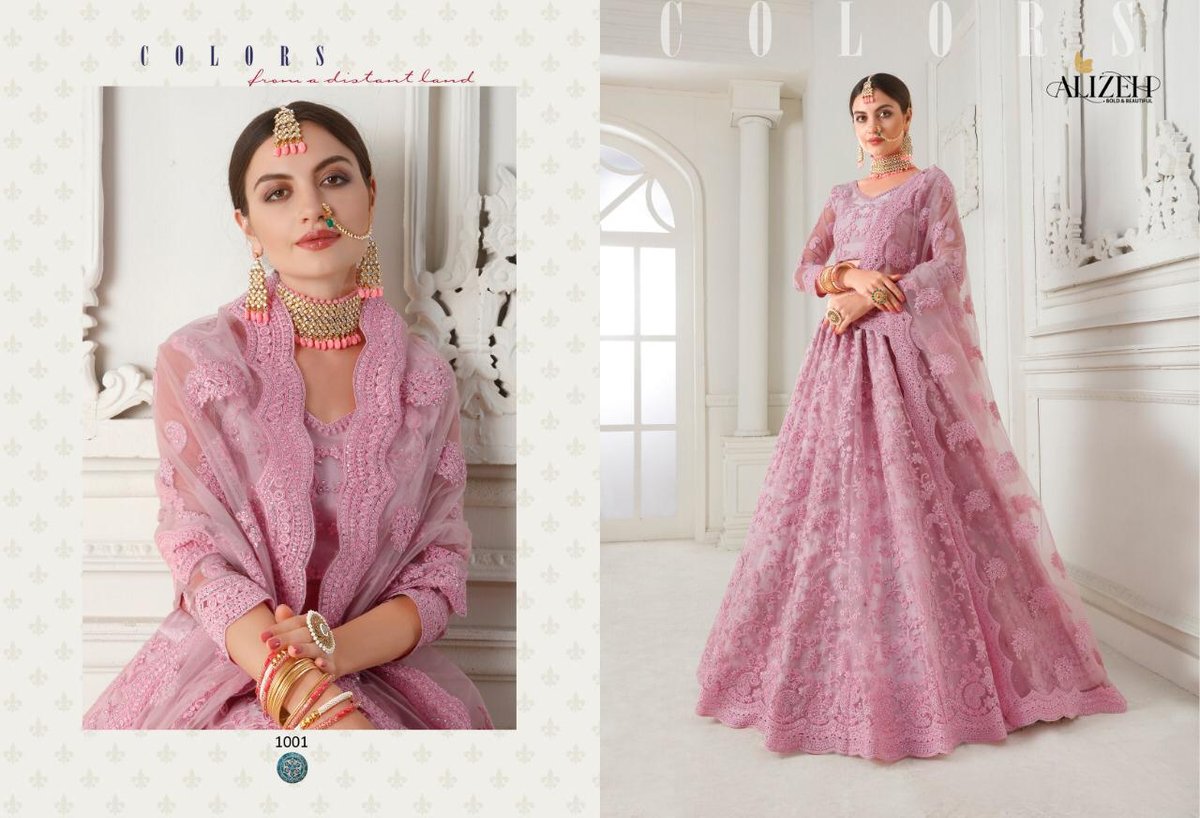 ALIZEH BRIDAL HERITAGE VOL-1 1001 TO 1004 1