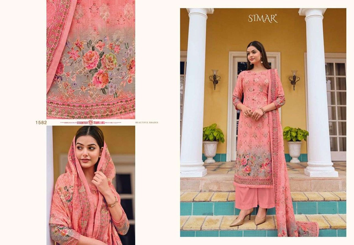 Glossy Simar Sahira 1575-1582 Series 8