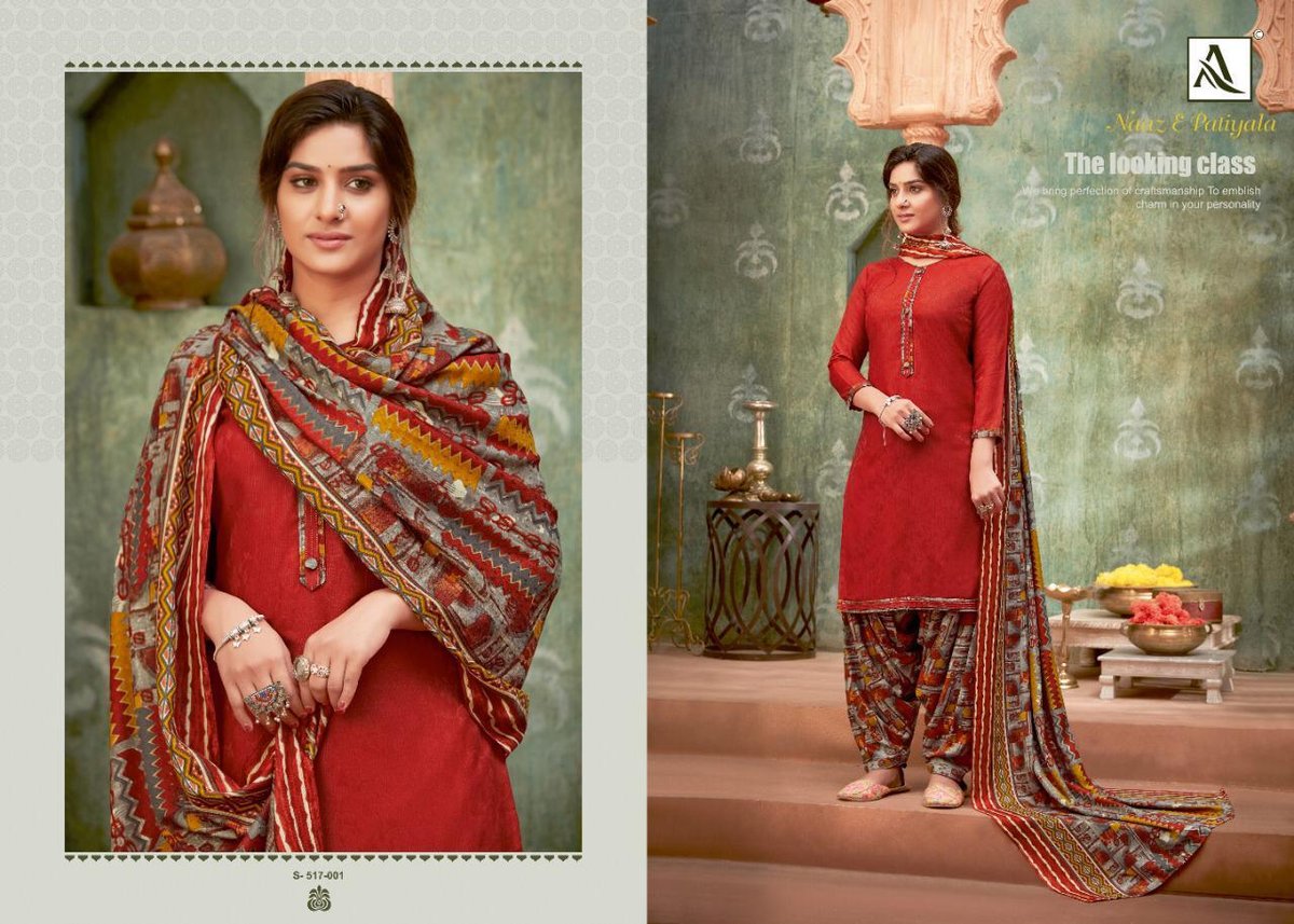 Alok Suits Naaz E Patiyala 517-001-517-010 Series 1