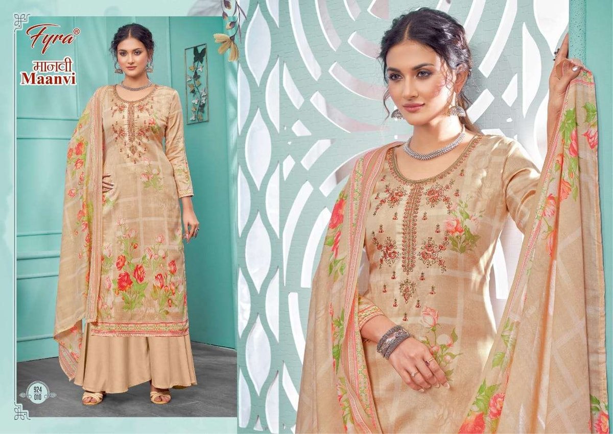 Alok Suit Fyra Maanvi 924-001 to 924-010 Series 10