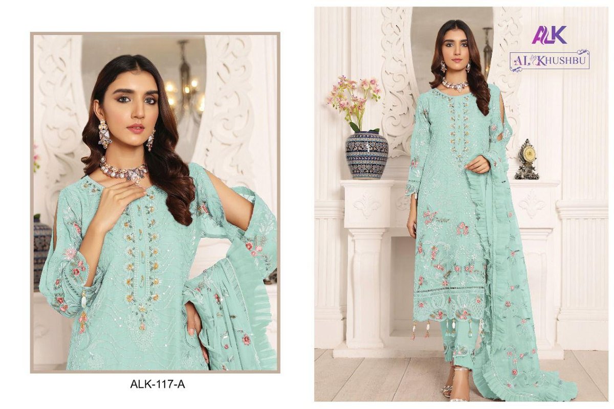 AL Khushbu Alizeh Vol-1 117 Colors 1