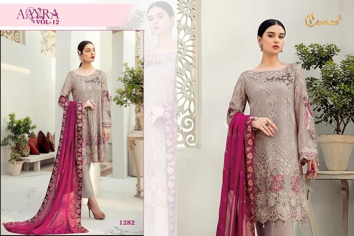 Cosmos Fashion Aayra Vol-12 1281-1284 Series 2