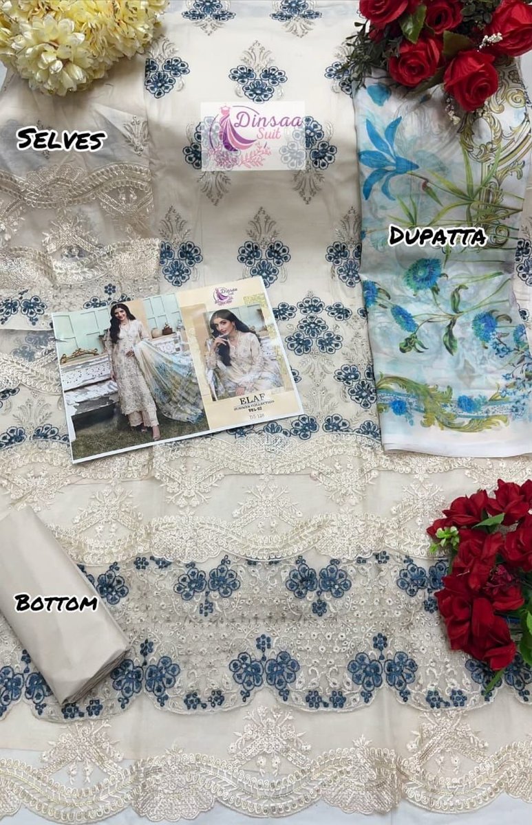 Dinsaa Suit Elaf Summer Collection Vol-2 DS-125 to DS-128 Series 8