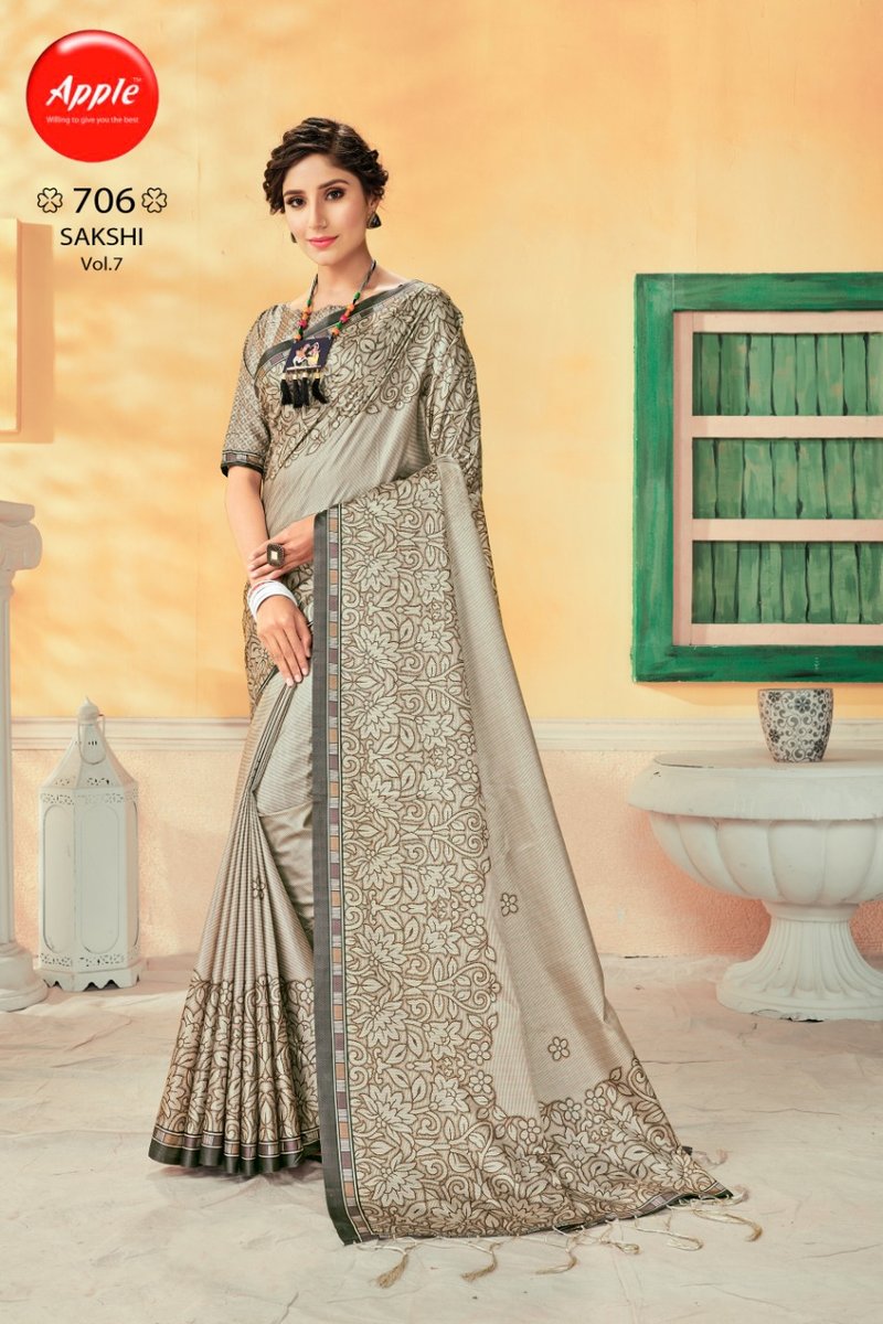 Apple Saree Sakshi Vol-7 701-708 Series 6