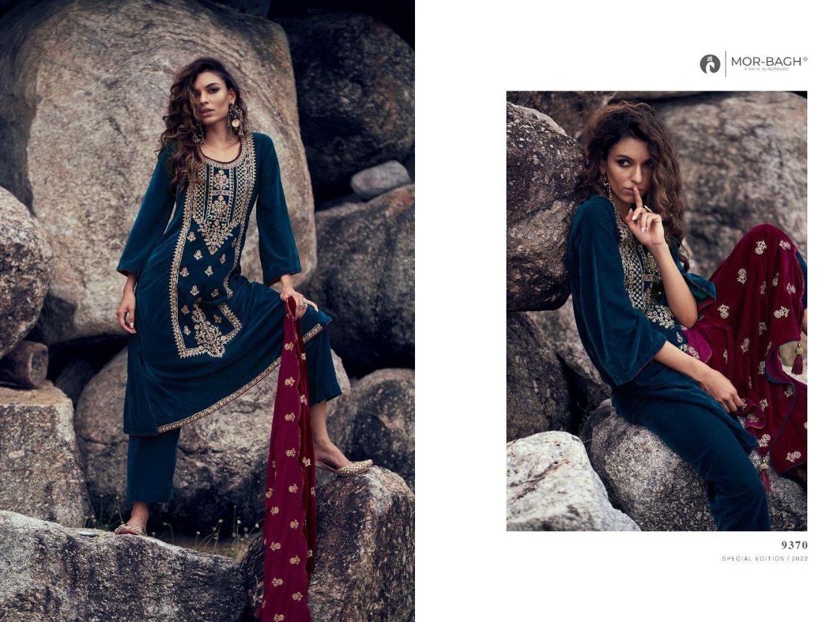 Aashirwad Creation Mor Bagh Waves 9366-9370 Series 5