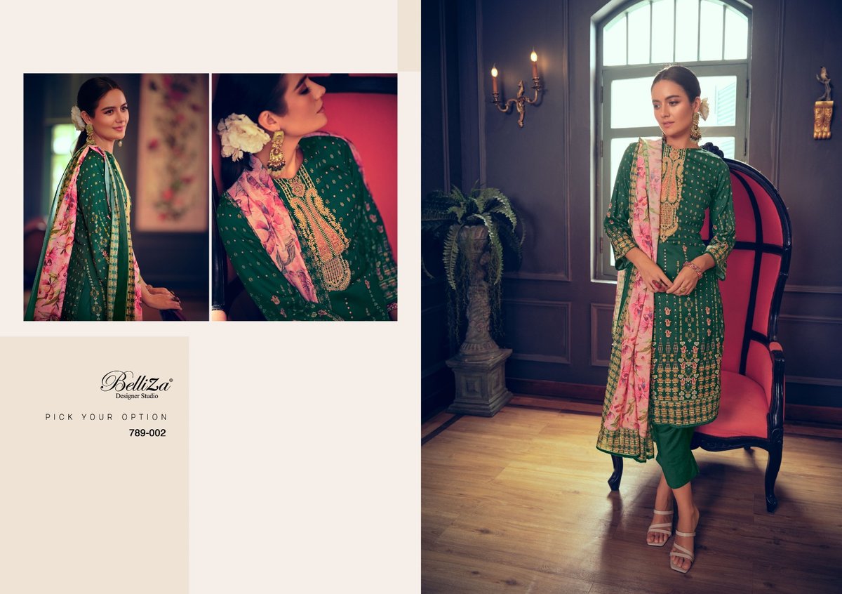 Belliza Designer Gulabo 789-001 to 789-006 Series 2