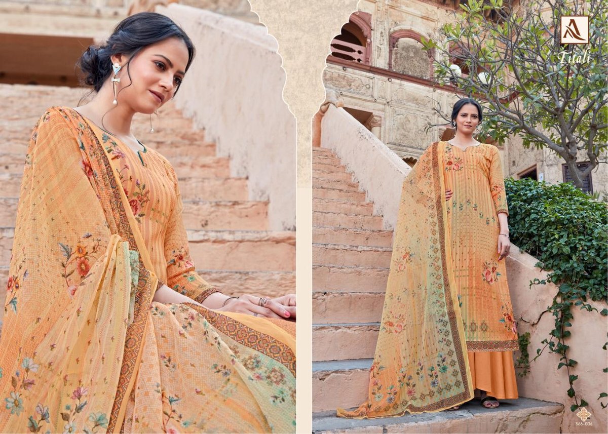 Alok Suits Titali 566-001 to 566-010 Series 6