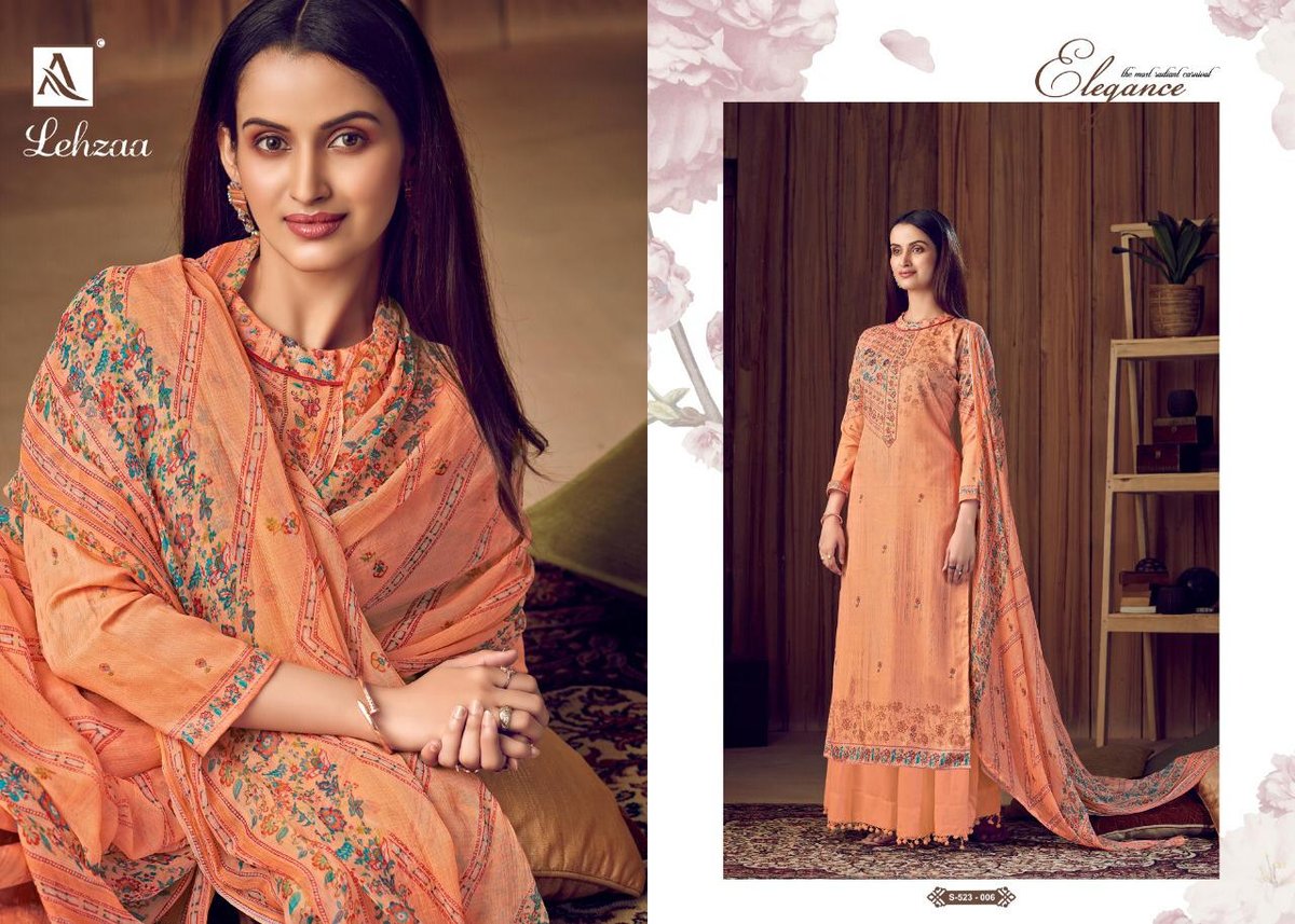 Alok Suits Lehzaa 523-001-523-008 Series 6