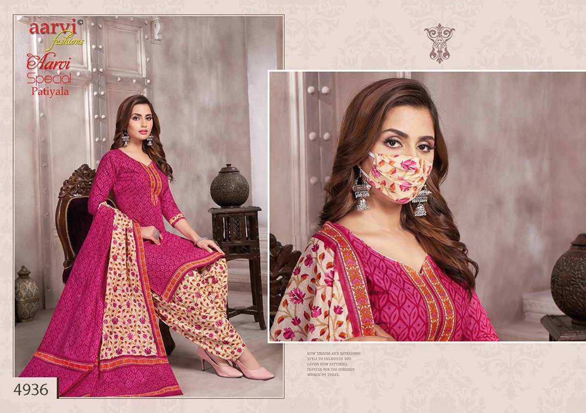 Aarvi Fashion Aarvi Special Patiyala Vol-14 4931-4942 Series 6