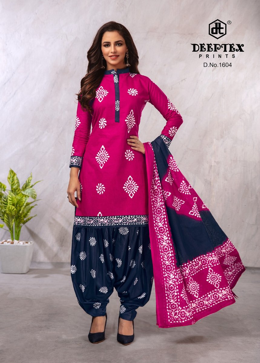 Deeptex Prints Batik Plus Vol-16 1601-1610 Series 4