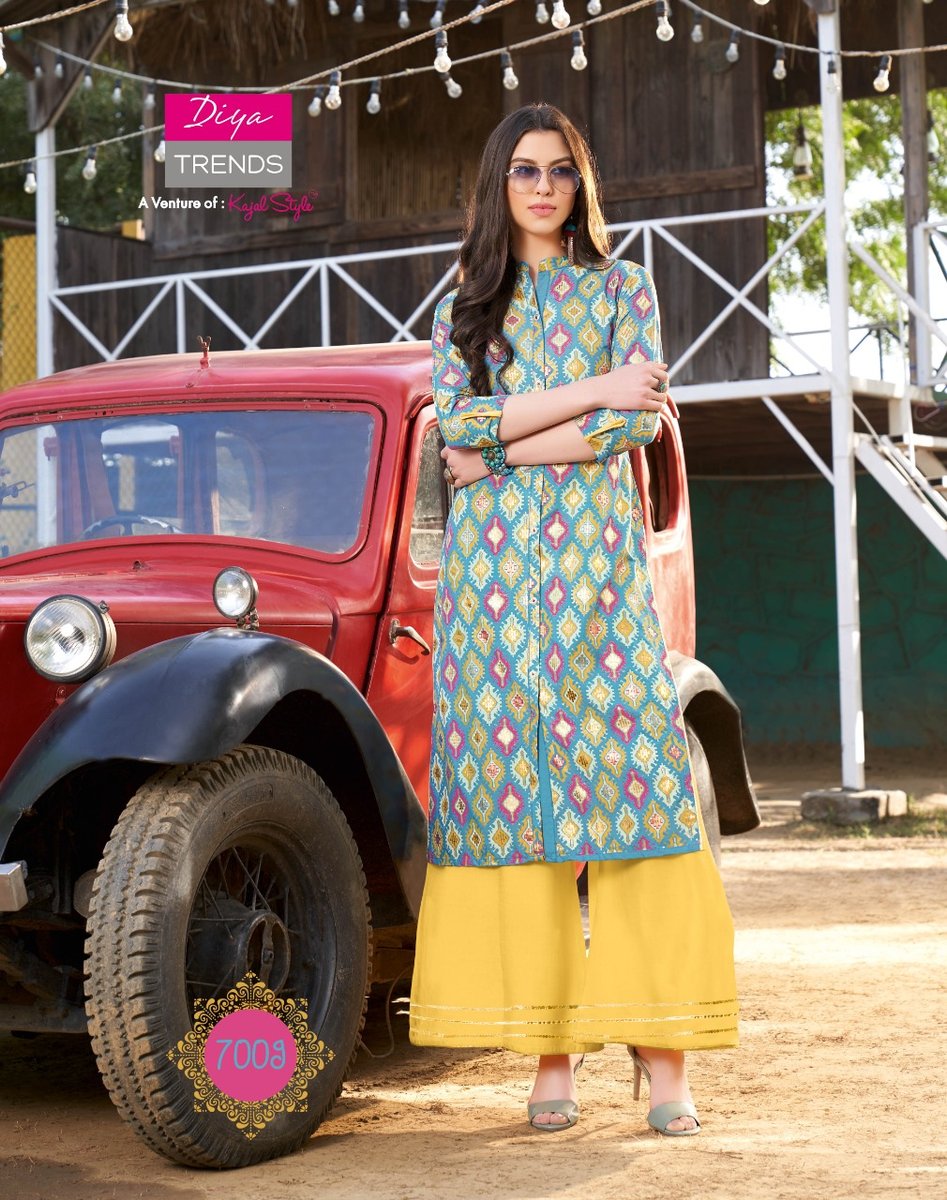 Diya Trends Biba's Vol-7 7001-7014 Series 9