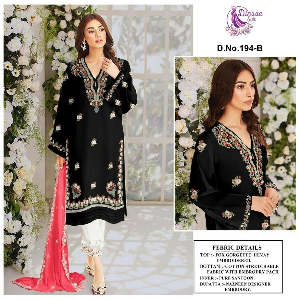 Dinsaa Suit Ready Made Collection 194 Colors 2