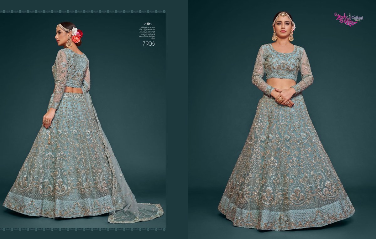 Zeel Clothing The Shimmers Vol-1 7901-7909 Series 6