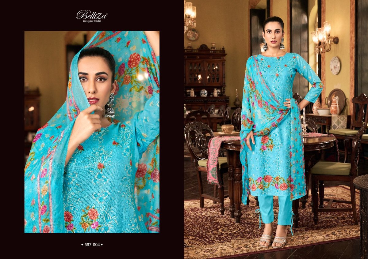 Belliza Designer Eva 597-001 to 597-010 Series 4
