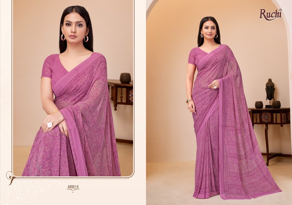 RUCHI SAREE RAGAA GEORGETTE 3