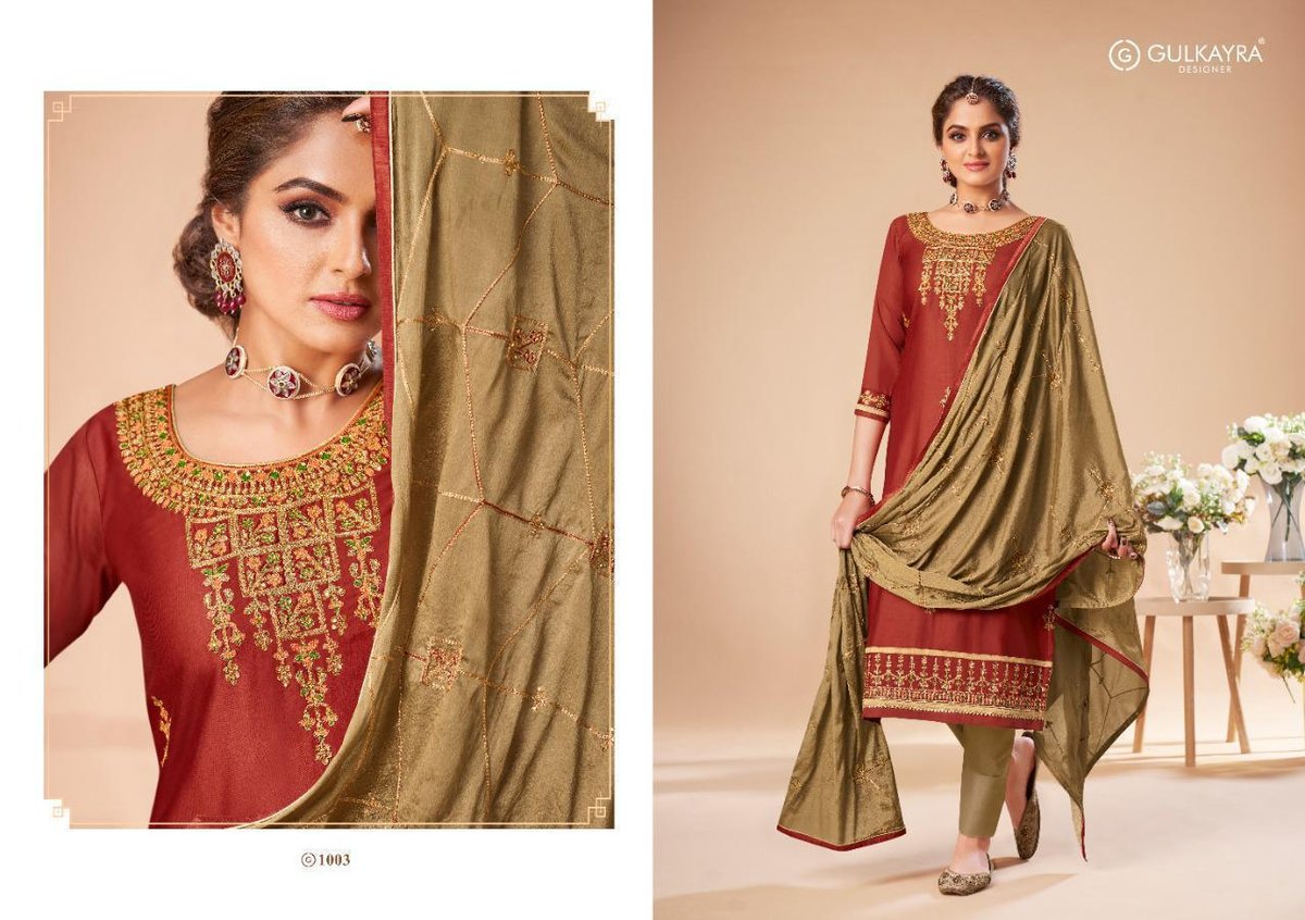 Gulkarya Designer Subriti 1001-1006 Series 3