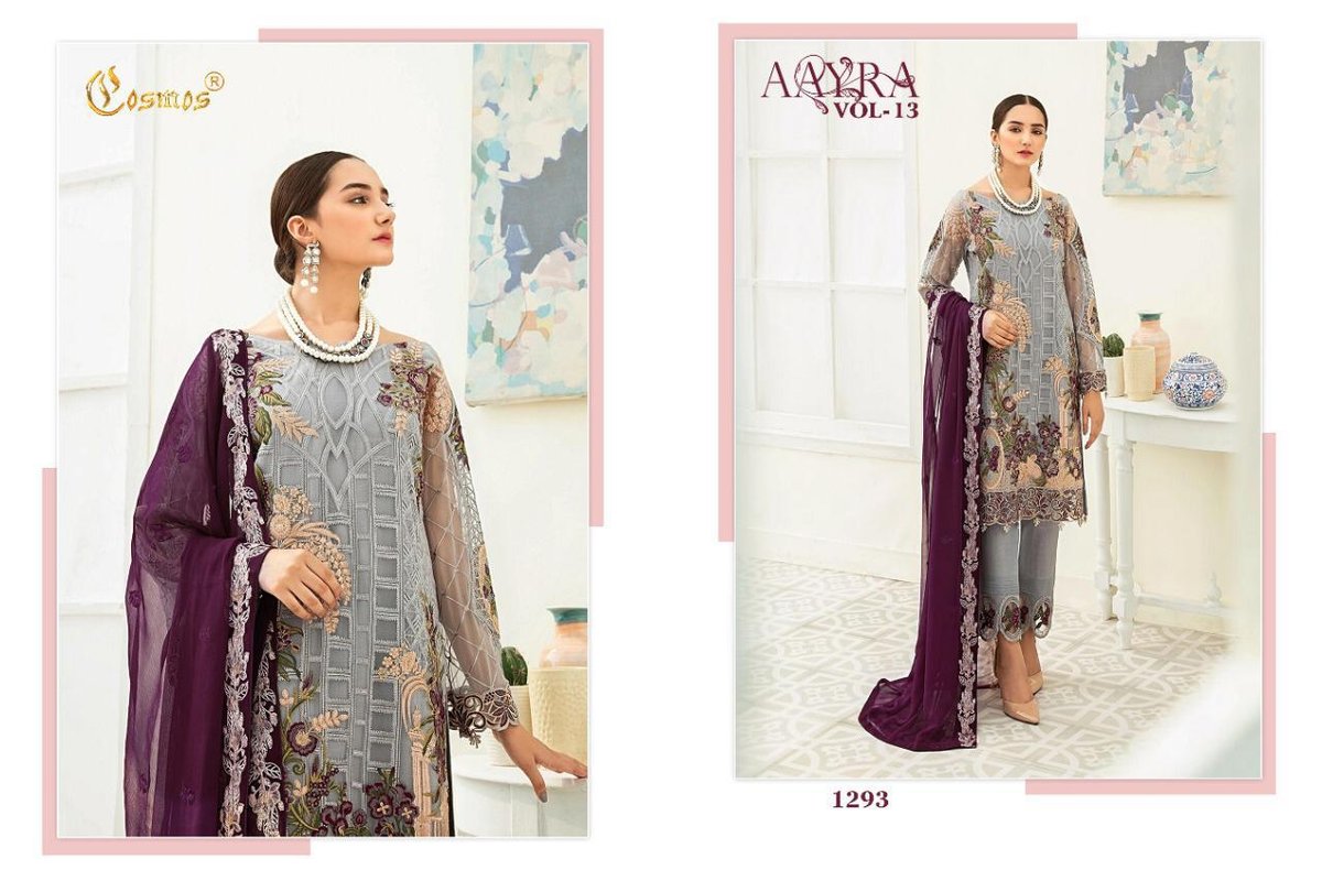 Cosmos Fashion Aayra Vol-13 1291-1296 Series 3