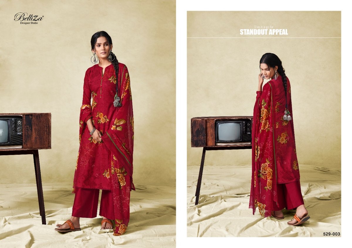 Belliza Designer Richa 529-001 to 529-010 Series 3