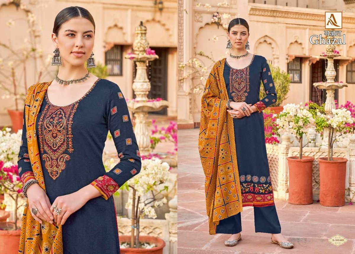 Alok Suit Ghazal 940-001 to 940-008 Series 3