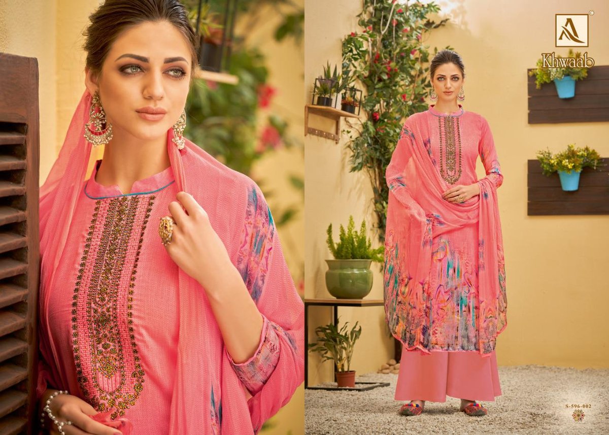 Alok Suits Khwaab 596-001 to 596-010 Series 2