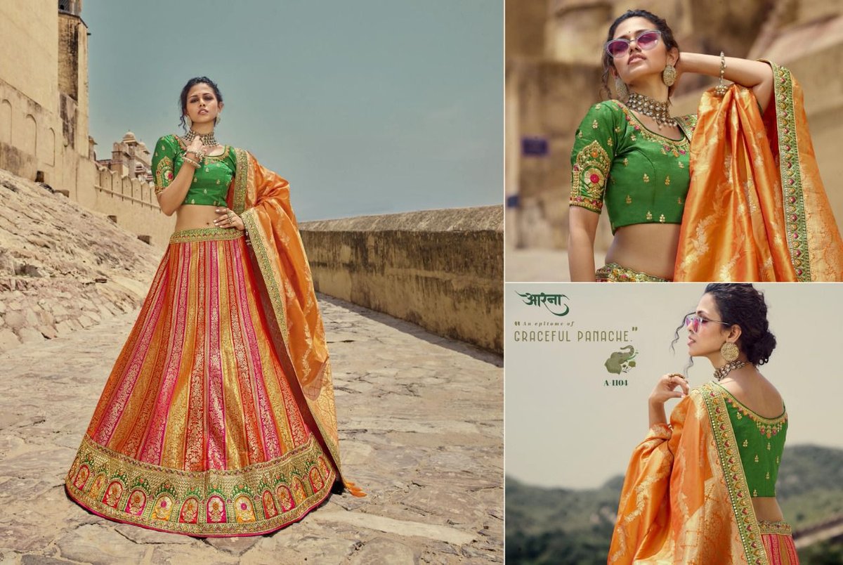 Aarna Lehenga A-1101 to A-1109 Series 3
