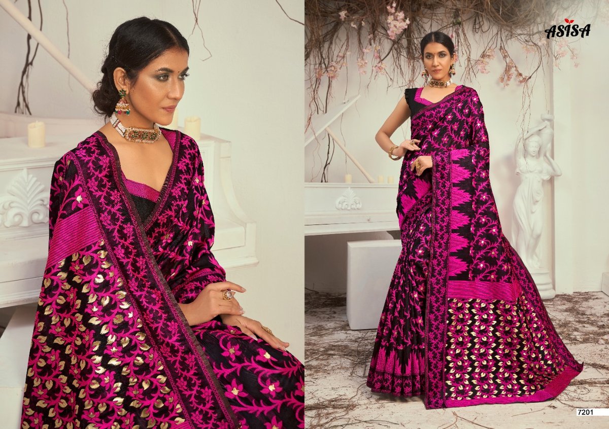 Asisa Saree Falguni Vol-2 7201-7205 Series 1