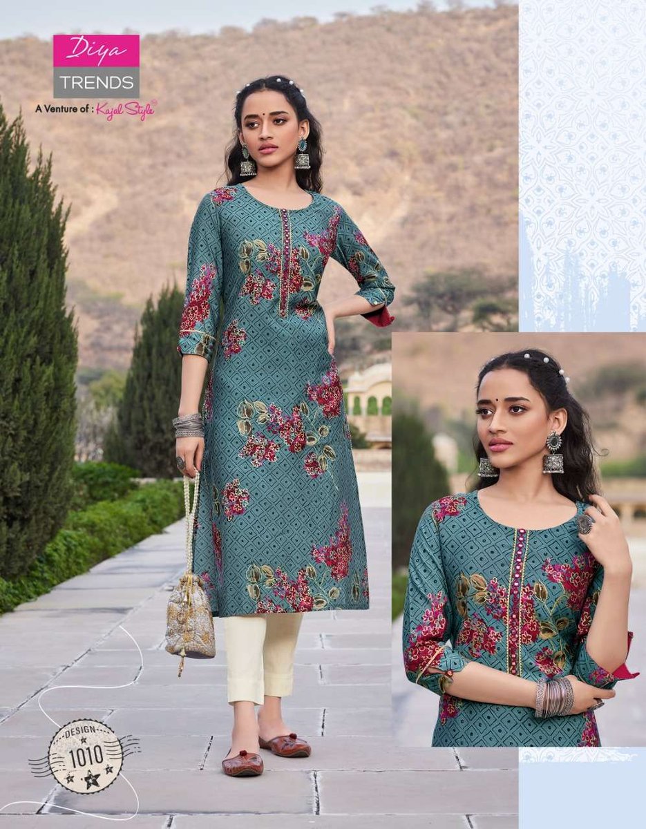 Diya Trends Blossom Vol-1 1001-1011 Series 10