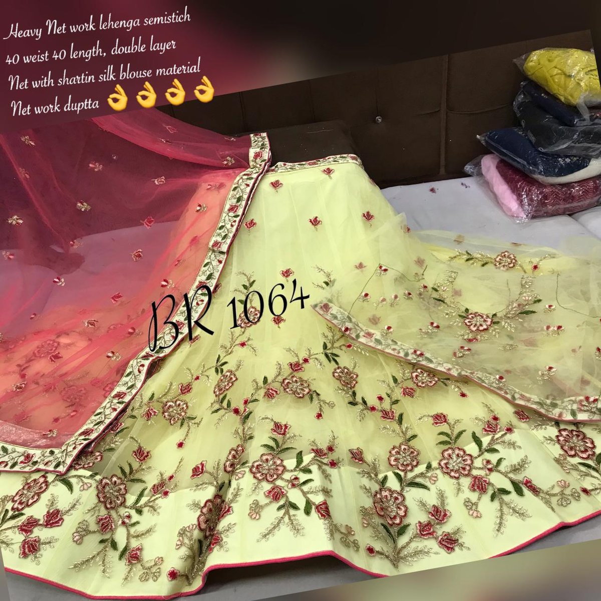 BR Designer Net Flower Designer BR 1064 Colors 2