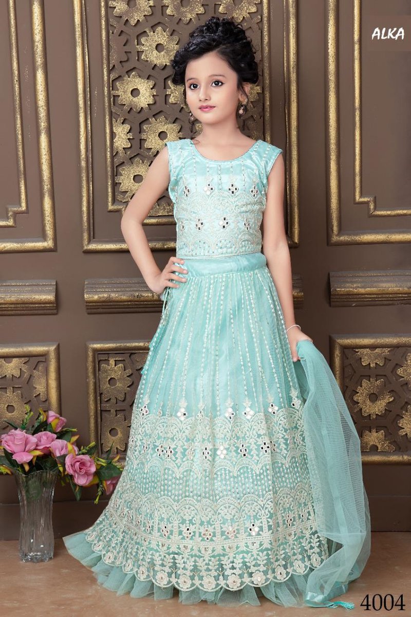 Alka Real Mirror work Lehenga Idika 4001-4004 Series 7
