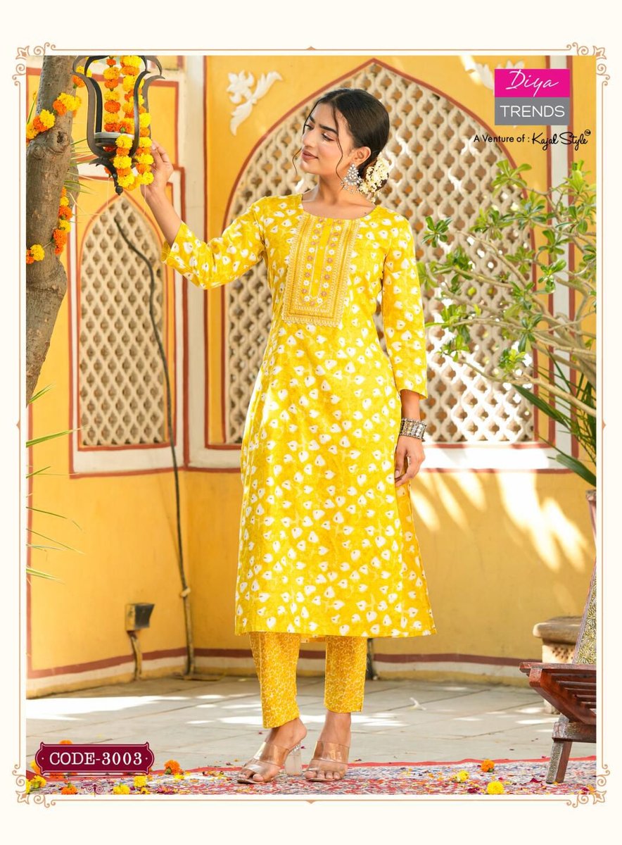 Diya Trends Cotton Candy Vol-3 3001-3008 Series 3