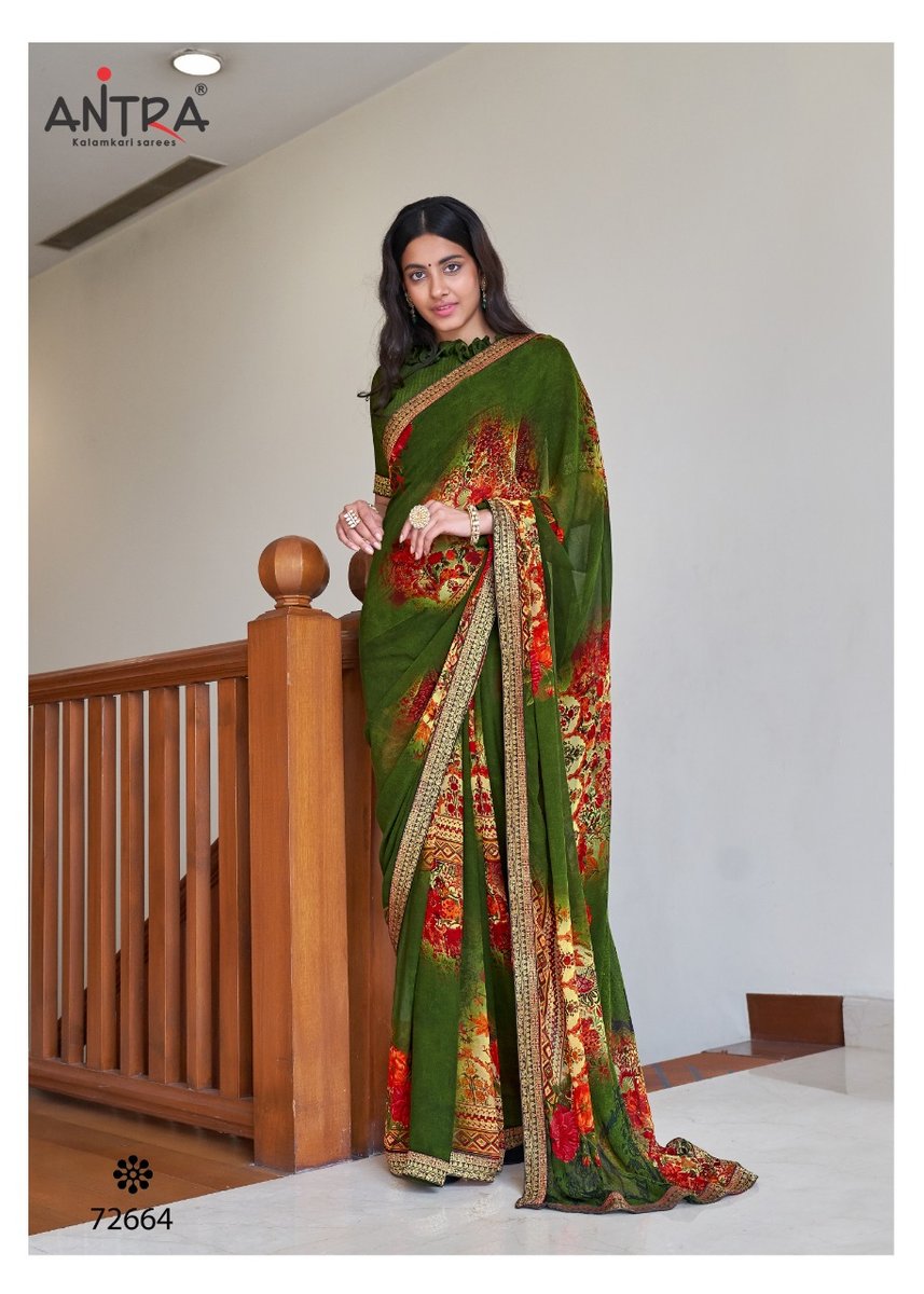 Antra Saree Savera Vol-1 72661-72670 Series 4