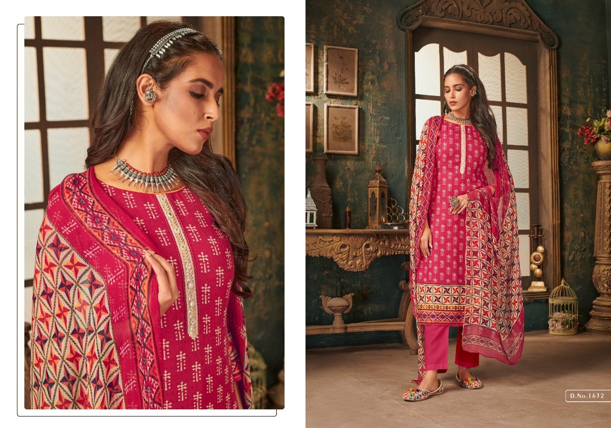 Bipson Prints Phulkari 1632-1639 Series 1