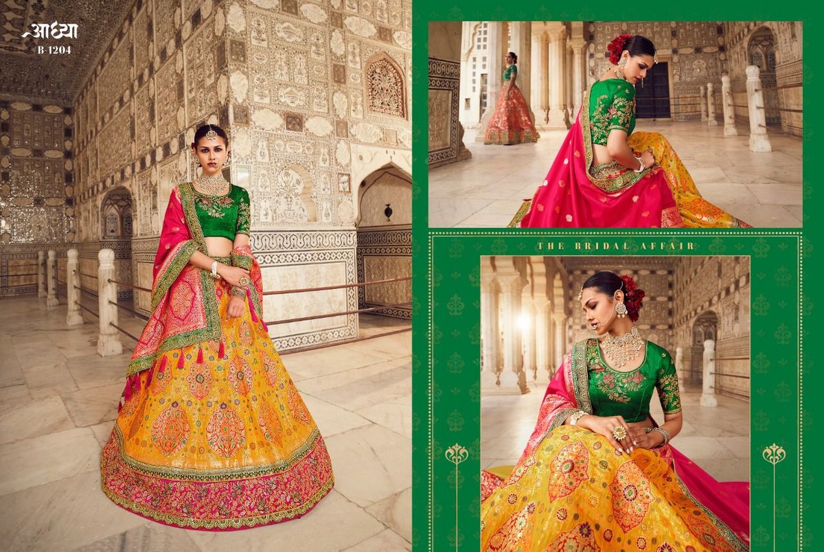 Aadhya Lehenga B-1201 to B-1208 Series 4