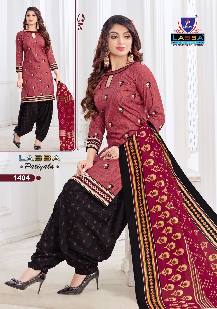 AP Dresses Lassa Patiyala Vol-14 1401-1410 Series 4