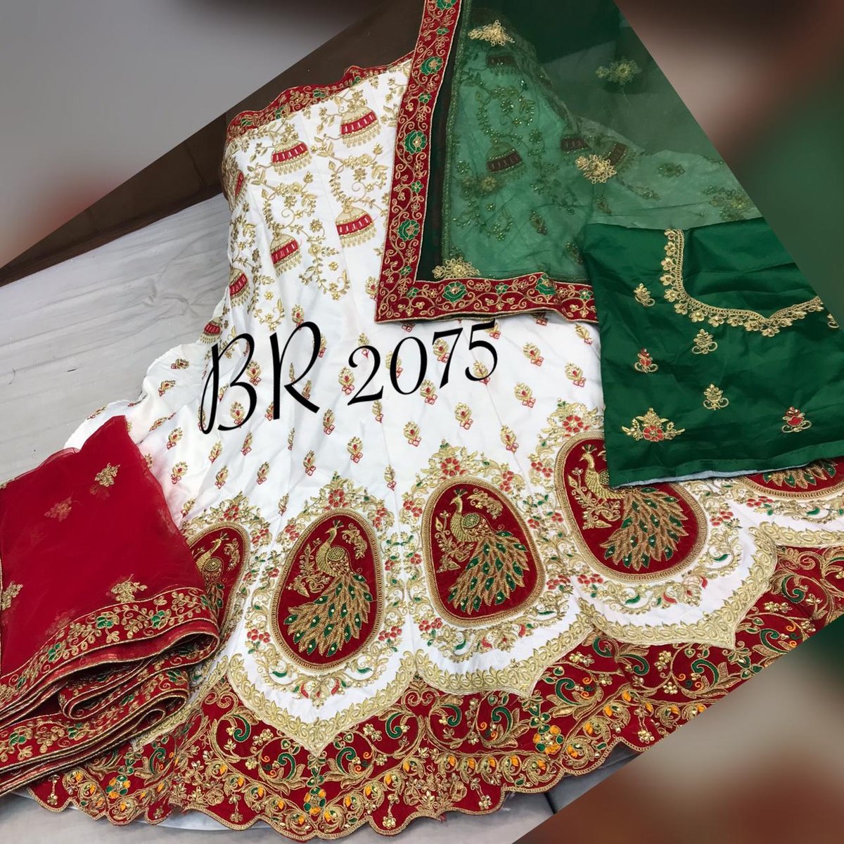 BR Designer Bridal Panetar Lehenga Choli BR 2075 Colors 2
