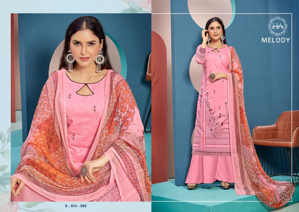Harshit Fashion Hub Melody 814-001 to 814-010 Series 5