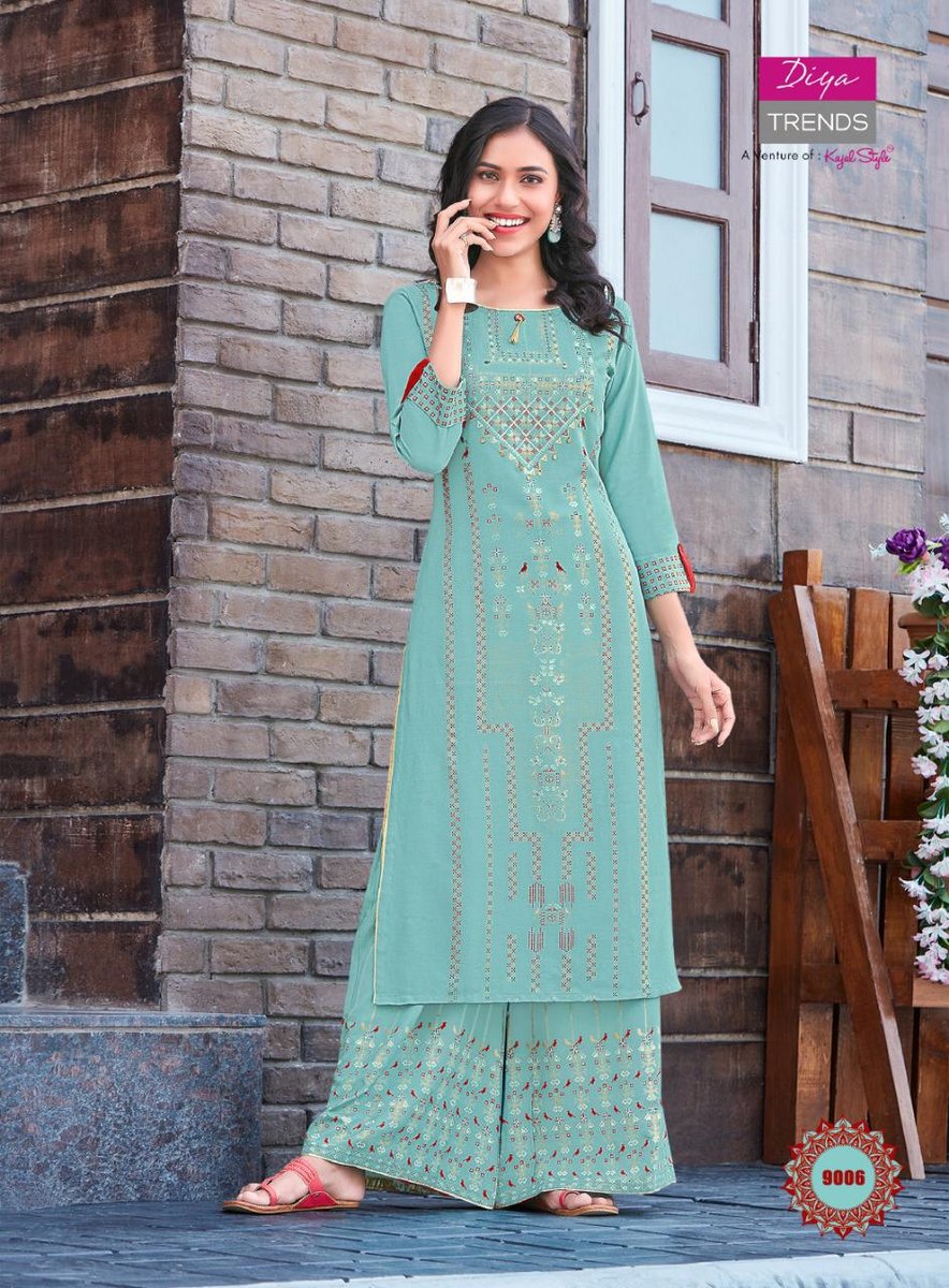 Diya Trendz Biba's Vol-9 9001-9014 Series 6